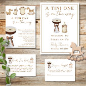 Een Tini One Dusty Pink Espresso Martini Baby show Kaart