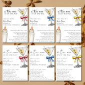 Tini One is onderweg naar het Yellow Martini Baby  Kaart