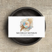 Abstracte Holografische Opal met Gouden Brushstrok Vierkante Sticker