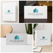 Abstract Home Logo Green/White Etiket