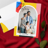 Abstract Patroon Kerstfeest Uitnodiging (Personaliseer de collectie van deze zelfstandige maker.)