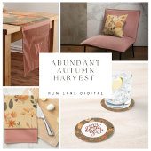 Overvloedige herfst Oogst Thanksgiving Seizoen Lange Tafelloper