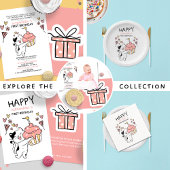 Whisker Wonderland Prinses 1e Verjaardag Cadeaupapier
