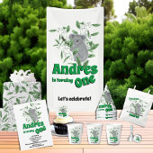 Leuk Koala Beer Klimmen een Eucalyptusboom Bedankkaart