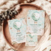 Avontuur wacht Genderneutraal Baby shower Servet