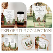 Avontuur wacht Genderneutraal Baby shower Cadeaulabel