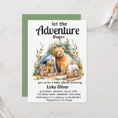 Adventure Begin Woodland Baby shower Bedankdoosjes