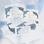 Onder het Zee Dolfijnen Boeken voor Baby Informatiekaartje