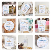 Schattige Retro Blue Vliegtuig 1e Verjaardag Foto Kaart