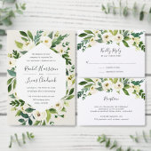 Uitnodiging voor Alabaster Wreath Graduy Party (Personaliseer de collectie van deze zelfstandige maker.)