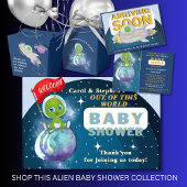 Alien Baby shower Papier Servet
