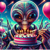 Ik hoop dat je verjaardag uit deze wereld is | Vre Tissuepapier