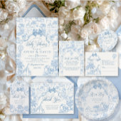 Activiteiten in de omgeving van Fovors Blue Toile  Poster