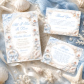 All I Sea Is Love Beach Bruiloftsborrel Kaart
