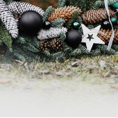 Kerstkaart met 'Deck the Halls'-thema Feestdagenkaart