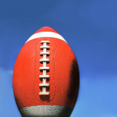 Tiener Verjaardag Doel Post Oranje Football Ronde Sticker