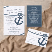 Touw en anker Nautisch adres Zelfinktende Stempel (Personaliseer de collectie van deze zelfstandige maker.)