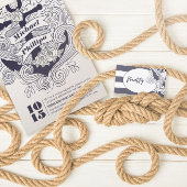 Nautical Anchor bruiloft Kaart