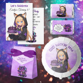 Cute Anime Girl's Birthday Party Spandoek