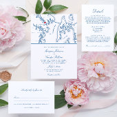 Annapolis Maryland kaart Elegante bruiloft Bedankdoosjes