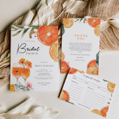 Liefde bij First Spritz Couples Douche Uitnodiging