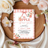 Apple Gingham Luier Raffle Ticket Kaarten
