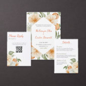 Abrikozenboomgaard Botanisch Bewaar de Datum Save The Date (Personaliseer de collectie van deze zelfstandige maker.)
