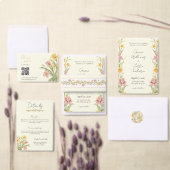 April Bloesem Tuin Narcis Save the Date (Personaliseer de collectie van deze zelfstandige maker.)
