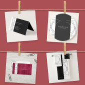 Geometrisch Modern Minimalistisch Elegant Geperson Yogamat