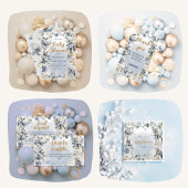 Arctic Animals Winter Baby shower Servet