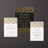 Gouden Art Deco Fan bruiloft gunst Button Flesopener (Personaliseer de collectie van deze zelfstandige maker.)