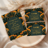 Art Deco Roaring 20s Vrijgezellenfeest Kaart