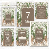 Art Nouveau Sneeuwklokjes Elegance Bedankkaart