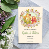 Schattigee  Art Nouveau LGBTQ Twee Bruiden Huwelij