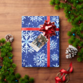 Sneeuwvlokken Grijs Wit Stropdas (Personaliseer de collectie van deze zelfstandige maker.)