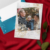 Sneeuwvlokken Magenta inpakpapier (Personaliseer de collectie van deze zelfstandige maker.)