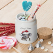 Kerstmis Koala, aanpasbaar Tweekleurige Koffiemok