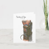 Collection Australian Lizard Note Card Feestdagen Kaart (Voorkant)