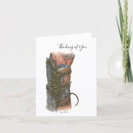 Collection Australian Lizard Note Card Feestdagen Kaart
