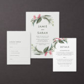 Australische inheemse Gom Blossom Sage RSVP (Personaliseer de collectie van deze zelfstandige maker.)