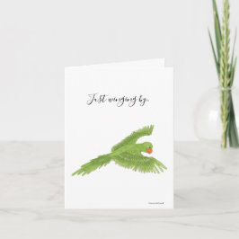 Collection Australian Parrot Note Card Feestdagen Kaart