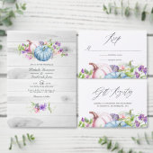 Herfst - Herfst Floral bruiloft Gast Details Informatiekaartje (Personaliseer de collectie van deze zelfstandige maker.)