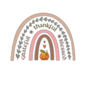 Retro Harvest Happy Thanksgiving Poster