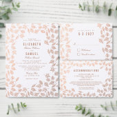 Elegant donkergrijs simpele bruiloft in buik uitnodigingen wikkel (Personaliseer de collectie van deze zelfstandige maker.)