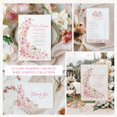 Fall Pink Pumpkin Address Label