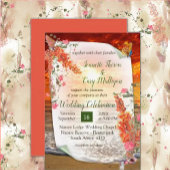 Autumn Neutral-toned Elegant Botanisch thema Kaart