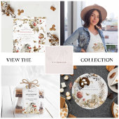 Autumn Mushroom | Woodland Forest Welkom Spandoek