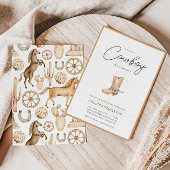 Eerste Rodeo Neutral Southern Cowboy Birthday Favo Bedankdoosjes