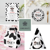 Heilige koe, dank Moo voor zijn komst Bedankkaart