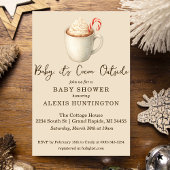 Baby, It's Cocoa Outside Baby Shower  Bedankjes Labels